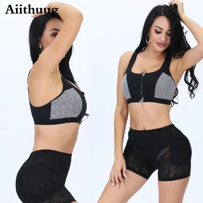 Aiithuug Sports Bras High Impact Sportswear Push up Bralette Top Fitness Running Yoga Bra Sports Bras for Gym Women Sport Bra